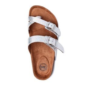 NWT Wonder Nation Girls Two Buckle Toe Sandal, Sizes 4